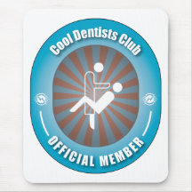 Club fresco de los dentistas alfombrilla de raton