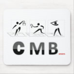 CMB SE DIVIERTE EL LOGOTIPO ALFOMBRILLAS DE RATONES