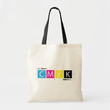 CMYK preprensan colores Bolsa De Mano