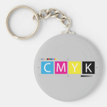 CMYK preprensan colores Llavero