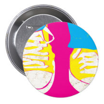 CMYK - Rasque sus zapatillas de deporte Pins