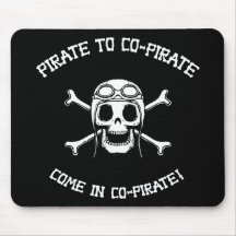 Co-Pirata del pirata Alfombrilla De Raton