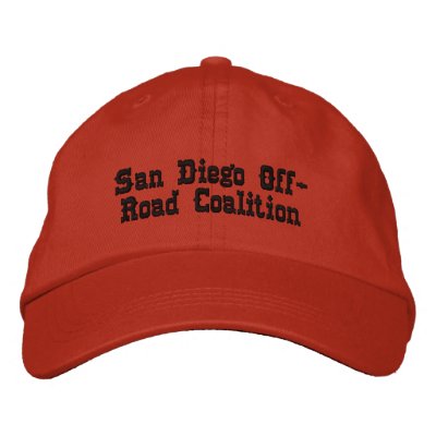 Coalición campo a través de San Diego Gorras Bordadas