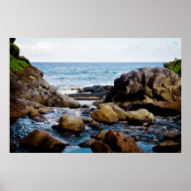 Coastal siete piscinas impresiones