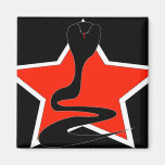 Cobra con el imán rojo de la estrella