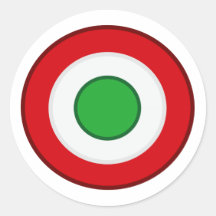 Coccarda Coppa Italia, Italia Etiqueta