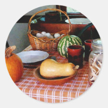 Cocer una calabaza y un pastel de calabaza etiqueta