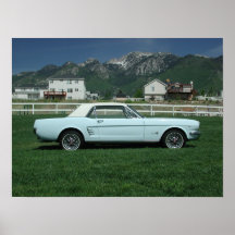 Coche 1966 de potro de Hardtop Impresiones