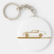 Coche 1973-74 de Brown del Roadrunner Llavero