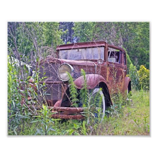 Coche abandonado fotos