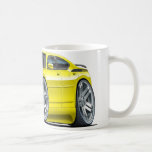 Coche amarillo de Daytona del cargador de Dodge Taza
