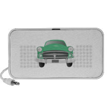 Coche antiguo viejo portátil altavoz