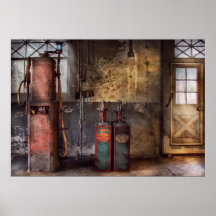 Coche - bombas de gas posters