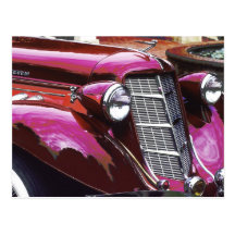 Coche clásico: Castaño Tarjetas Postales