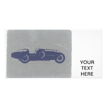 Coche clásico tarjetas con fotos personalizadas