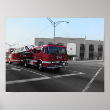 Coche de bomberos impresiones