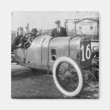 Coche de carreras 1913 iman para frigorífico