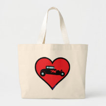 coche de carreras del cupé del deuce bolsa lienzo