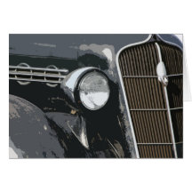Coche de carreras tarjeton