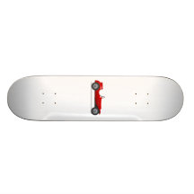 Coche de deportes antiguo viejo patinetas personalizadas