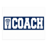 Coche de LaCrosse - azul tarjetas postales