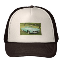 coche de los años 50 gorros bordados