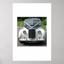 Coche del boda poster