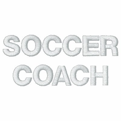 COCHE DEL FÚTBOL CHAQUETA BORDADA DE ENTRENAMIENTO