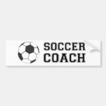 Coche del fútbol etiqueta de parachoque