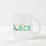 Coche del golf taza de café