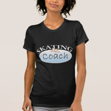 Coche del patinaje artístico camisetas