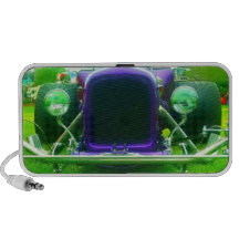 COCHE DEL VINTAGE MINI ALTAVOCES