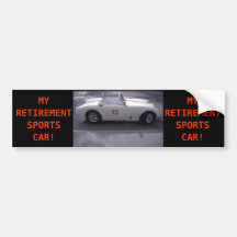 Coche Etiqueta De Parachoque