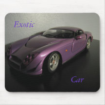 Coche exótico Mousepad Tapete De Raton