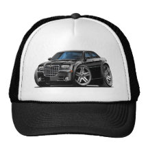 Coche negro de Chrysler 300 Gorro