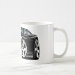 Coche negro del RT del cargador de Dodge Tazas De Café