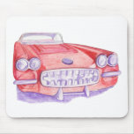Coche rojo Mousepad del juguete Alfombrillas De Raton