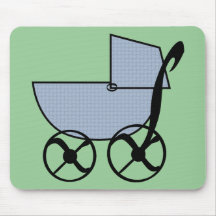 Cochecillo de bebé Mousepad Alfombrillas De Raton
