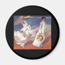 Cochecitos de la playa de Joaquín Sorolla y Bastid Imán