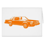 coches del americano de los años 80 tarjetas