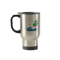 Coches del vapor - taza del viaje tazas
