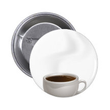Cocido al vapor de la taza de café al vapor en el  pin