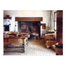 Cocina colonial tarjeta postal