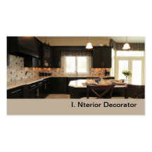cocina de lujo contemporánea tarjetas de visita