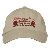 Cocina del pan de jengibre gorra de beisbol