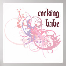 Cocinar al bebé posters