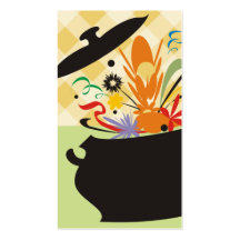 cocinar sabor del pote estalló el negocio de abast tarjetas de visita