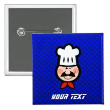 Cocinero; Azul Pin