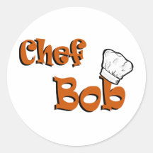 Cocinero Bob Etiquetas