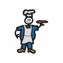 Cocinero camisetas bordadas